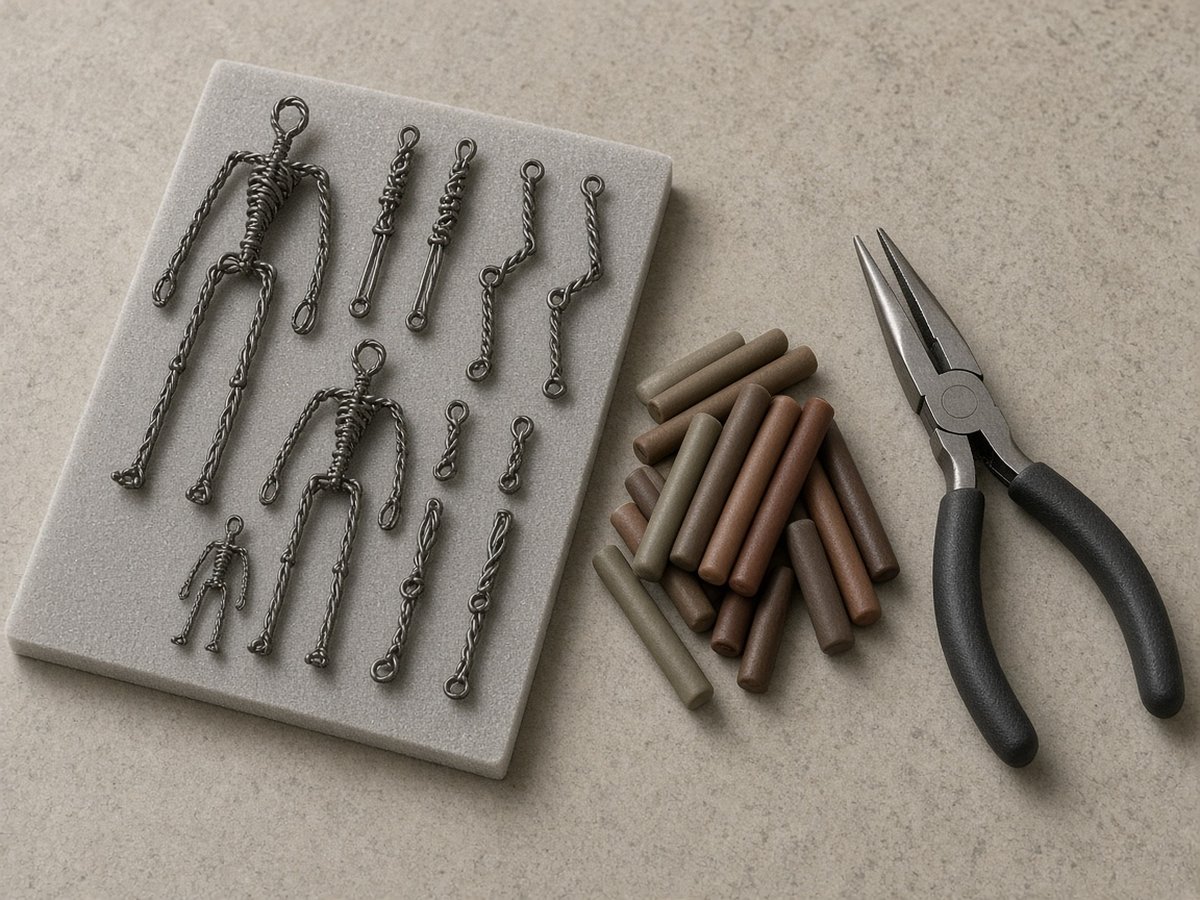 Wire armature kit for clay figures